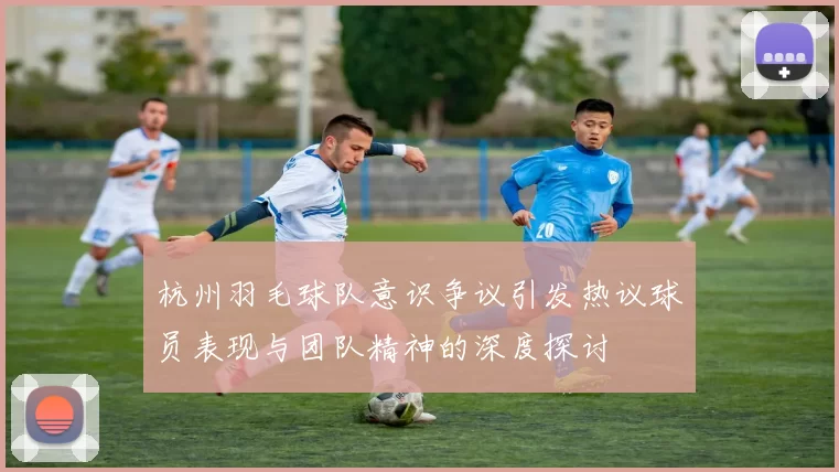 杭州羽毛球队意识争议引发热议球员表现与团队精神的深度探讨