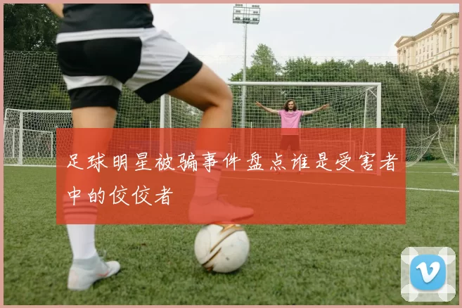 足球明星被骗事件盘点谁是受害者中的佼佼者